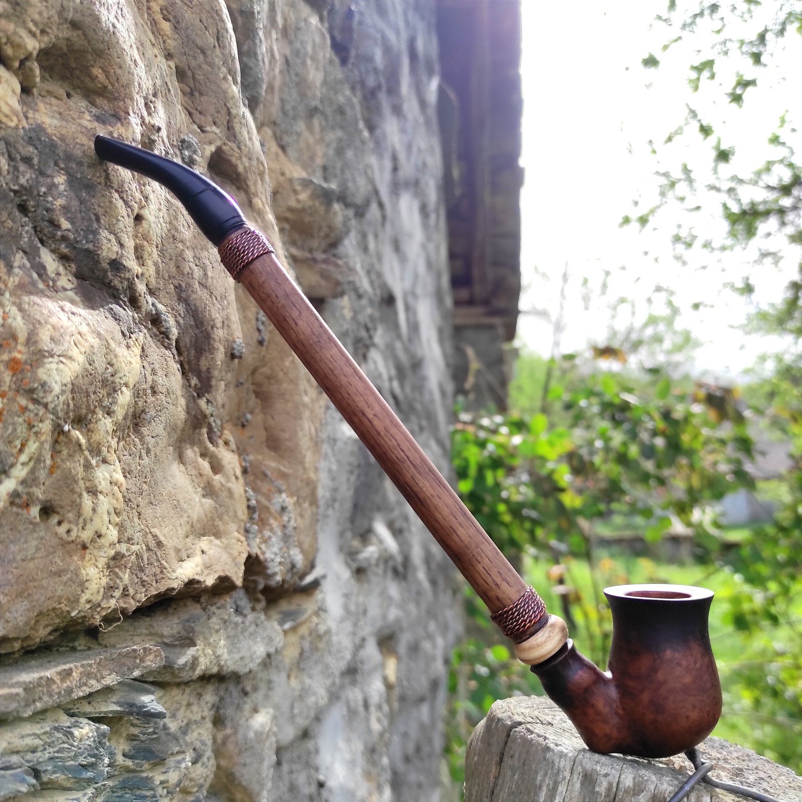 pipe pirate bruyère frêne buis 60€