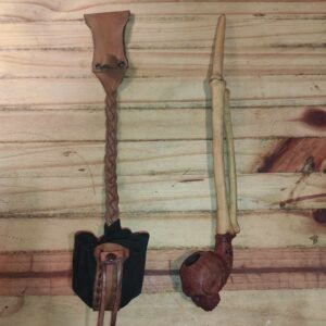 Pipe sculptée tête de mort