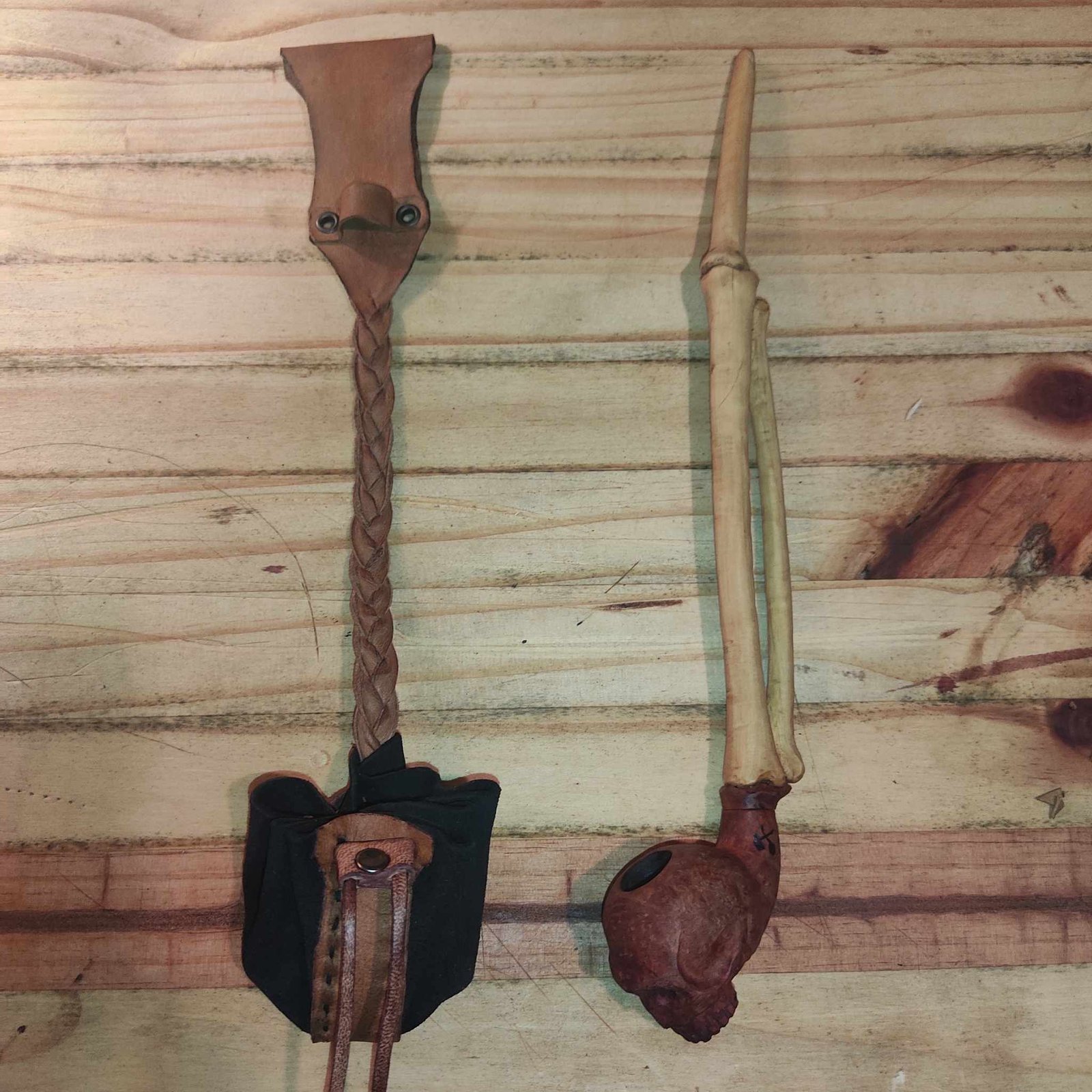 Pipe sculpt&eacute;e t&ecirc;te de mort